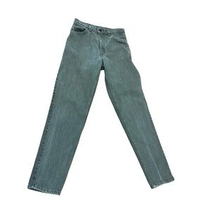 Vtg Levis Levi’s 575 Orange Tab Jeans Denims Military Green Wash Faded 27” USA